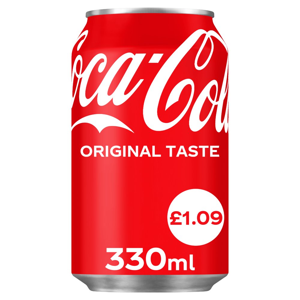 Coca-Cola Original Taste 330ml PM £1.09