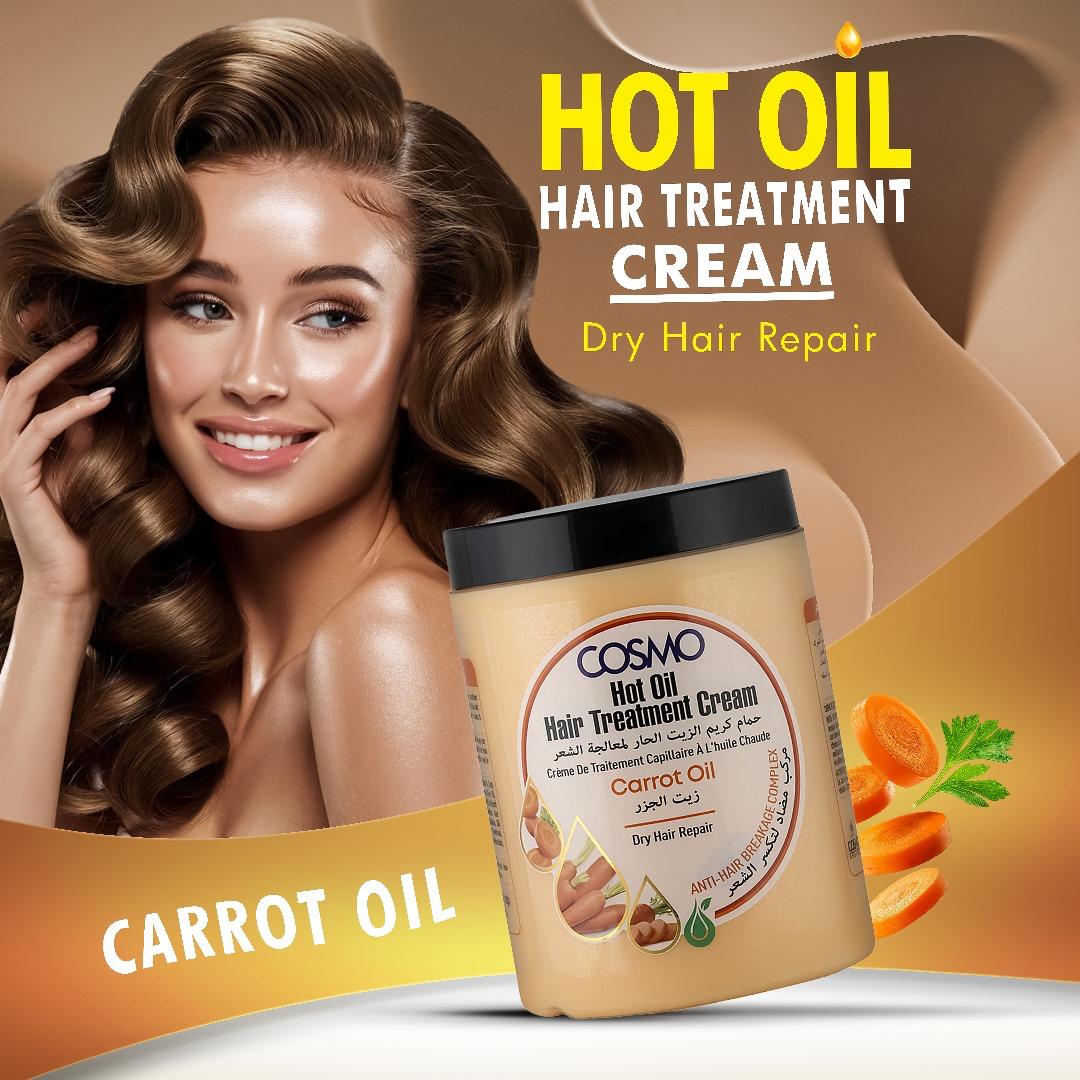 Hot Oil Hair Treatment Cream Carrot Oil 1000ML